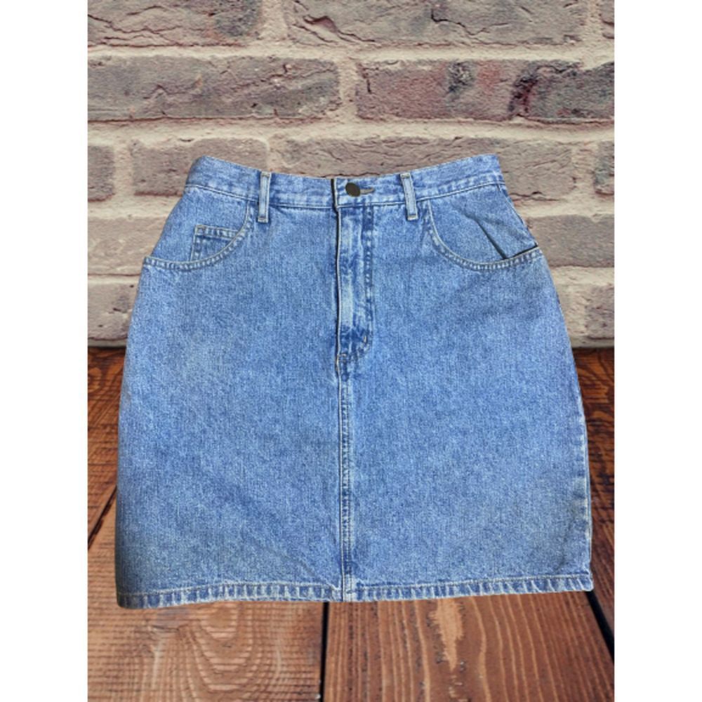 Gap Vintage Denim Skirt Sz 29 Blue